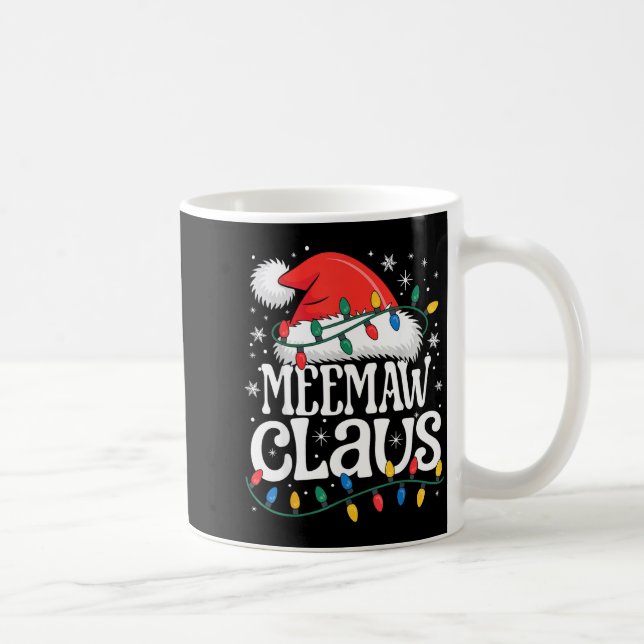 Mele Kalikimaka Christmas Tree Colorful Hibiscus H Coffee Mug (Right)