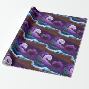 Mele Kalikimaka from the Beach Christmas Wrapping  Paper