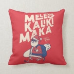 Mele Kalikimaka - Funny Santa Hawaiian Christmas Cushion<br><div class="desc">Are you planning a trip to travel to Hawaii this Christmas? Don't forget to wish the natives a merry Christmas in style with this funny & unique tropical tee for the Christmas season. Featuring the phrase Mele Kalikimaka, which means Merry Christmas. The perfect gift for anyone who is vacationing in...</div>