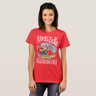 Mele Kalikimaka Hawaiian Christmas T-Shirt