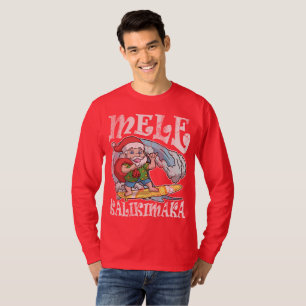 Mele Kalikimaka Hawaiian Christmas T-Shirt