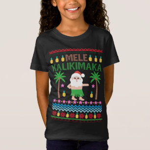Mele Kalikimaka Hawaiian Merry Christmas Ugly Swea T-Shirt
