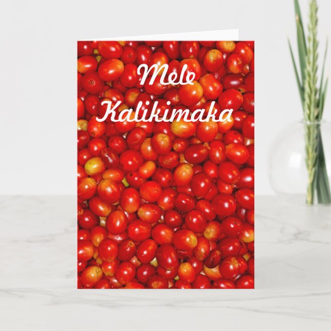 Mele Kalikimaka Holiday Card (Front)