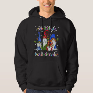 Mele Kalikimaka Merry Christmas Hawaiian Nordic Gn Hoodie