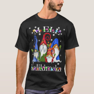 Mele Kalikimaka Merry Christmas Hawaiian Nordic Gn T-Shirt