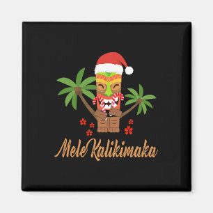 Mele Kalikimaka Merry Christmas Hawaiian Xmas Gift Magnet