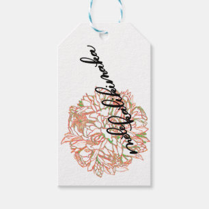 Mele Kalikimaka /Merry Christmas Tropical Gift Tag