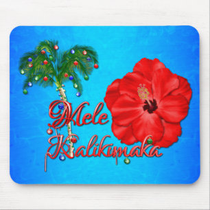 Mele Kalikimaka Mouse Pad