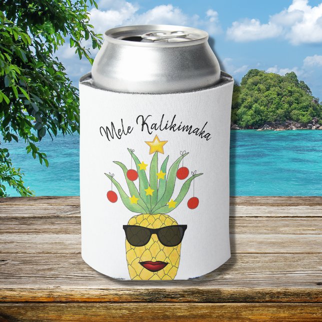 Mele Kalikimaka Pineapple Can Cooler (Creator Uploaded)