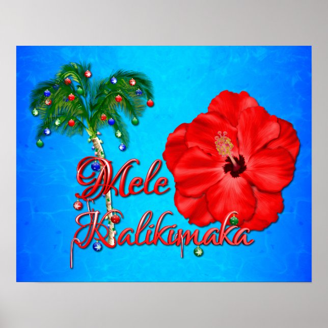 Mele Kalikimaka Poster (Front)