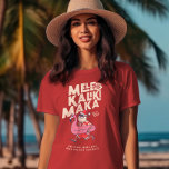 Mele Kalikimaka Santa Flamingo Christmas Getaway T T-Shirt<br><div class="desc">Are you planning a trip to travel to Hawaii this Christmas? Don't forget to wish the natives a merry Christmas in style with this funny & unique tropical tee for the Christmas season. Featuring the phrase Mele Kalikimaka, which means Merry Christmas. The perfect gift for anyone who is vacationing in...</div>