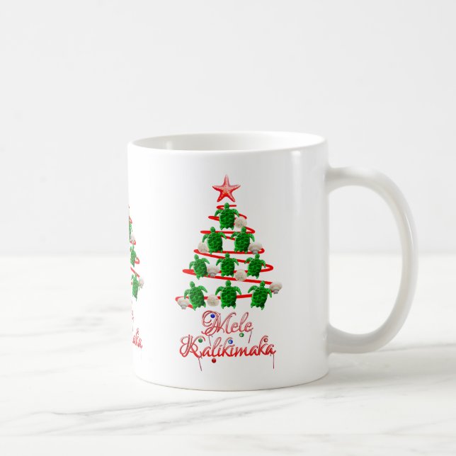 Mele Kalikimaka Sea Turtles Coffee Mug (Right)