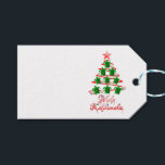 Mele Kalikimaka Sea Turtles Gift Tags<br><div class="desc">Aloha! Are you celebrating Christmas in Hawaii? Add some Hawaiian style to your Christmas celebrations with this Xmas tree of turtles and seashells for a tropical island Christmas. This is the perfect Christmas gift for anyone who is taking a Xmas vacation in Hawaii, or lives on the Hawaiian Islands. Mele...</div>