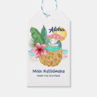 Mele Kalikimaka Seahorse Pineapple Tropical