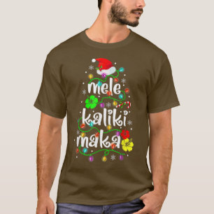 Mele Kalikimaka Shirt For Women Hawaiian Hawaii Ch