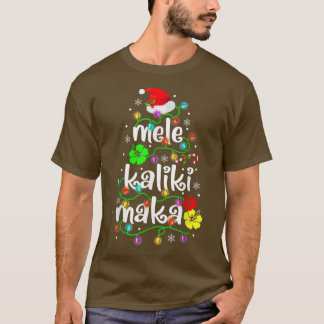 Mele Kalikimaka Shirt For Women Hawaiian Hawaii Ch