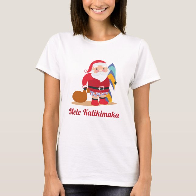 Mele Kalikimaka T-Shirt (Front)