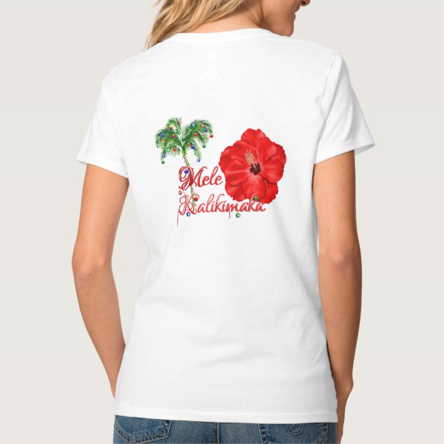 Mele Kalikimaka T-Shirt (Back)