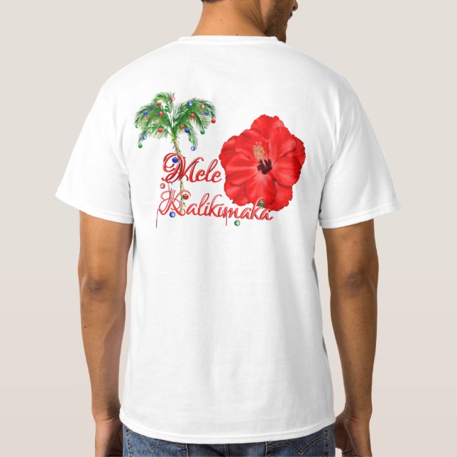 Mele Kalikimaka T-Shirt (Back)