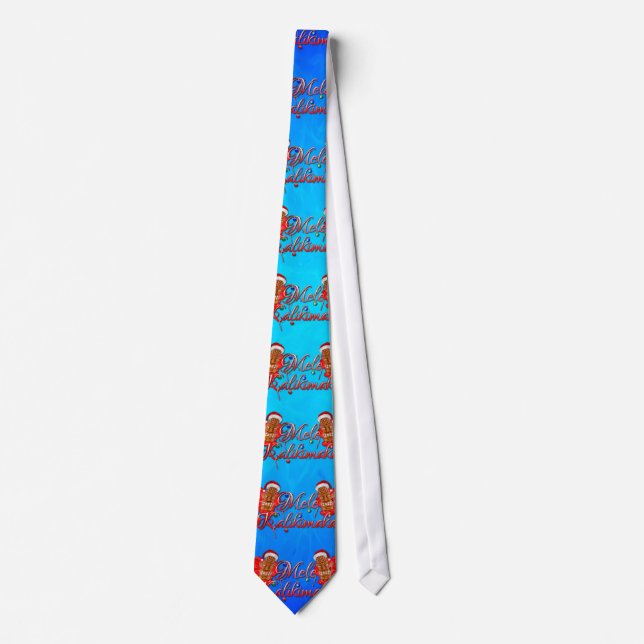 Mele Kalikimaka Tiki Tie (Front)