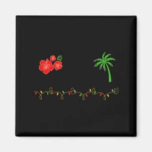 Mele Kalikimaka Trocal Christmas Hawaiian Xmas Magnet