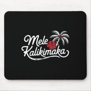 Mele Kalikimaka Trocal Christmas Hawaiian Xmas  Mouse Pad