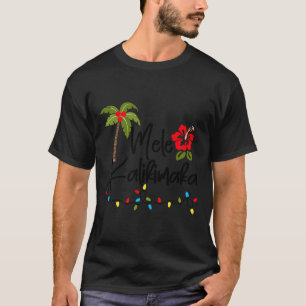 Mele Kalikimaka Tropical Christmas Hawaiian Xmas T-Shirt