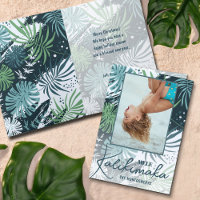 Mele Kalikimaka Tropical Folded Photo