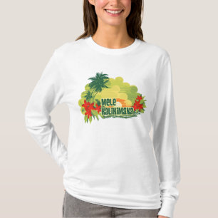 Mele Kalikimaka Tropical Island Hawaiian Christmas T-Shirt