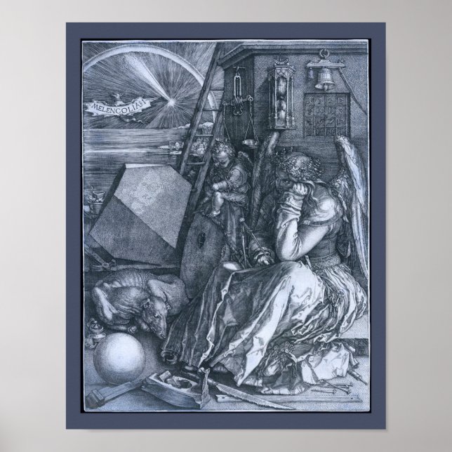  Melencolia I  by Albrect Durer Poster (Front)