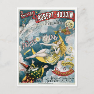 Melies ~ French Magician Vintage Magic Act Postcard