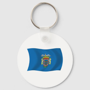 Melilla Flag Keychain