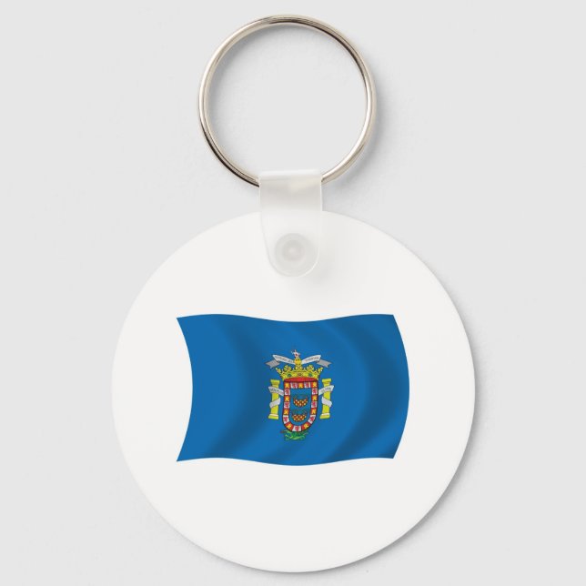 Melilla Flag Keychain (Front)