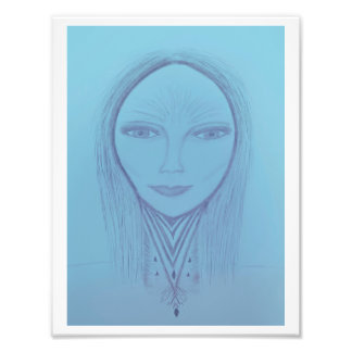 Melina Galactic Being Photo Print