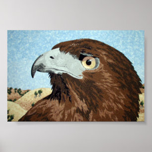 Melinistic Red-tail Poster