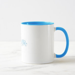 Melissa mug in blue