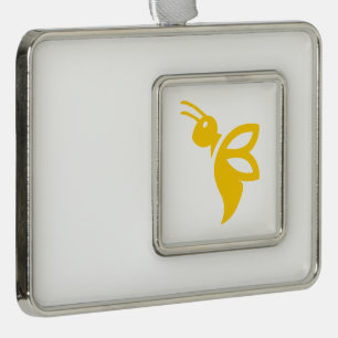 Melissa Silver Plated Framed Ornament