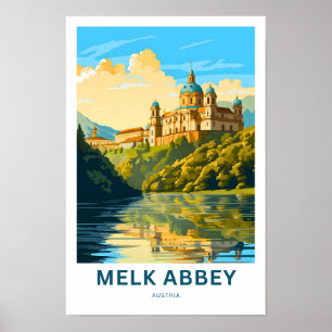 Melk Abbey Austria Travel Print