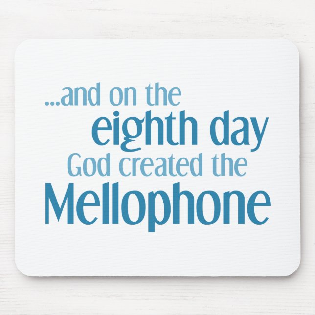 Mellophone Creation Mouse Pad (Front)
