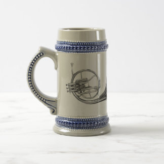 Mellophone / Horn / French Horn / Eb Horn Beer Stein