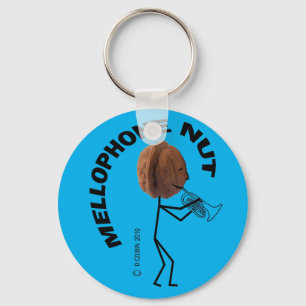 Mellophone Nut Key Ring