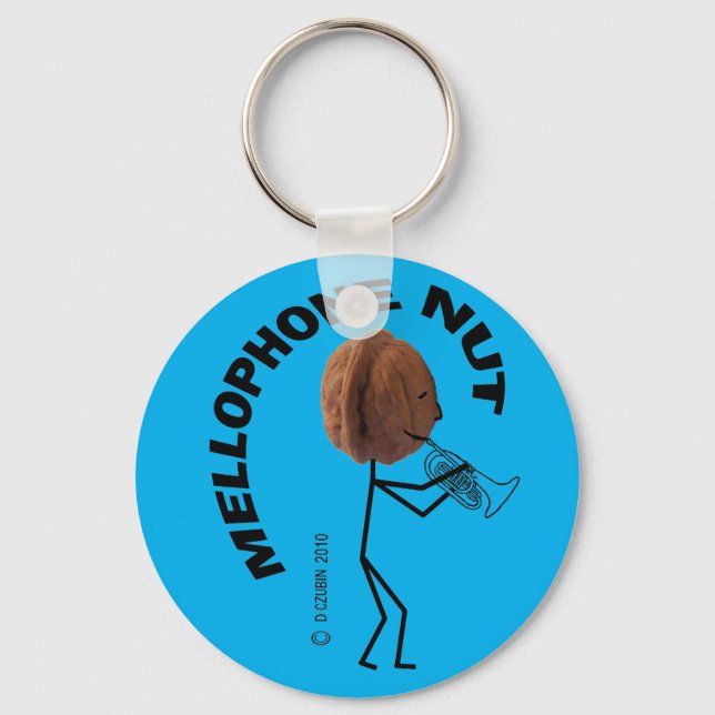 Mellophone Nut Key Ring (Front)