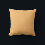 Mellow Apricot Solid Plain Colour. Cushion<br><div class="desc">Fresh Mellow Apricot Solid Plain Colour.
has many features: classy,  simple & apricot colour. 
fashion,  a joyful colour that works well for many occasions
hex No: #F7B96C</div>