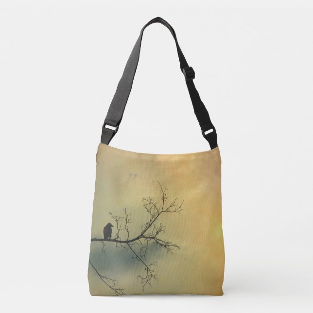 Mellow Crow Crossbody Bag (Front)