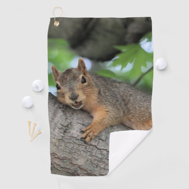 Mellow fellow golf towel (InSitu)