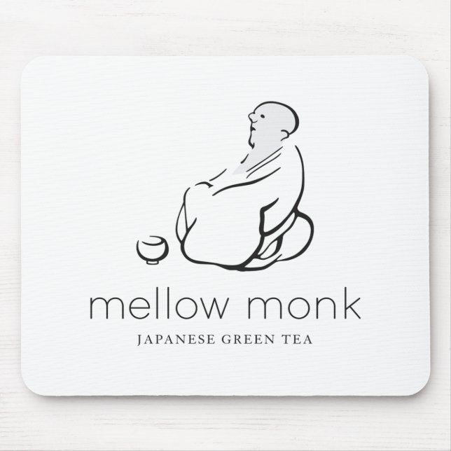 Mellow Monk Mouse Pad (Front)