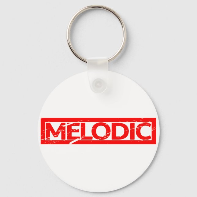 Melodic Stamp Key Ring (Front)