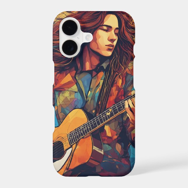 Melodic Whirlwind iPhone Case (Back)