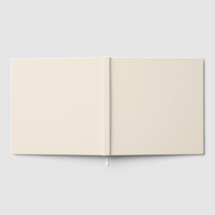 Melodious Ivory Guest Book 12x12 for Special Event