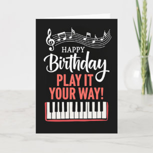 Melody Birthday Card